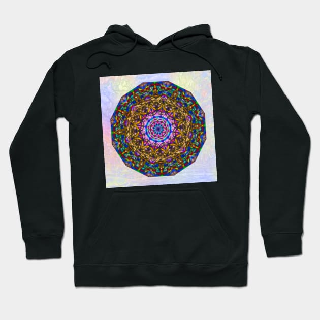 Vibrant mystic kaleidoscope Hoodie by hereswendy